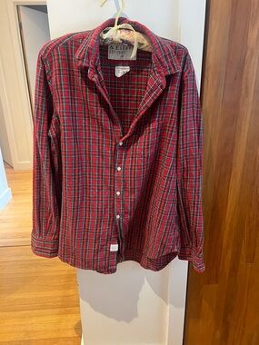 Frank & Eileen Red Plaid Button-Down Shirt